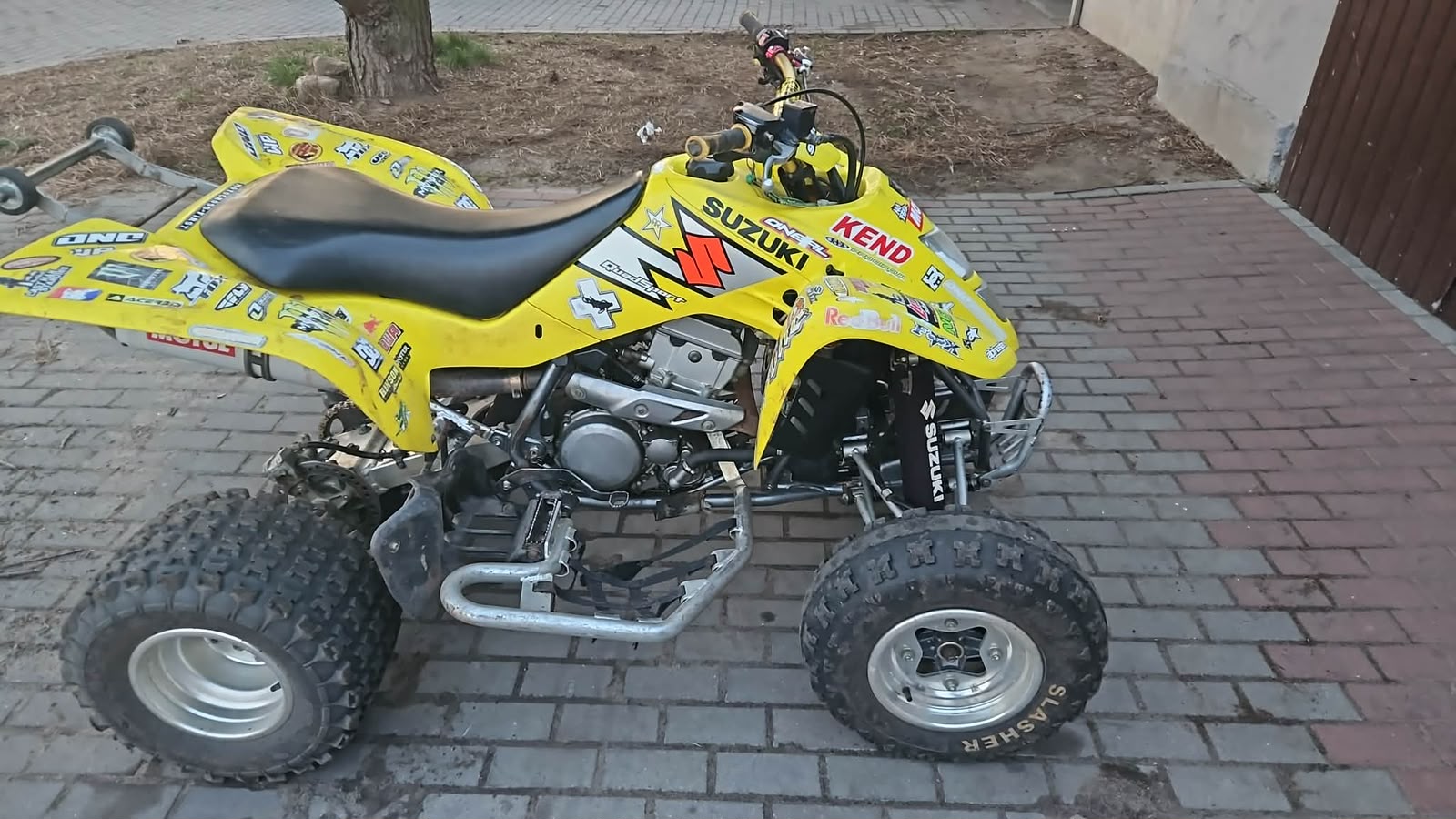 Quad Suzuki po serwisie w warsztacie ALL-MOT