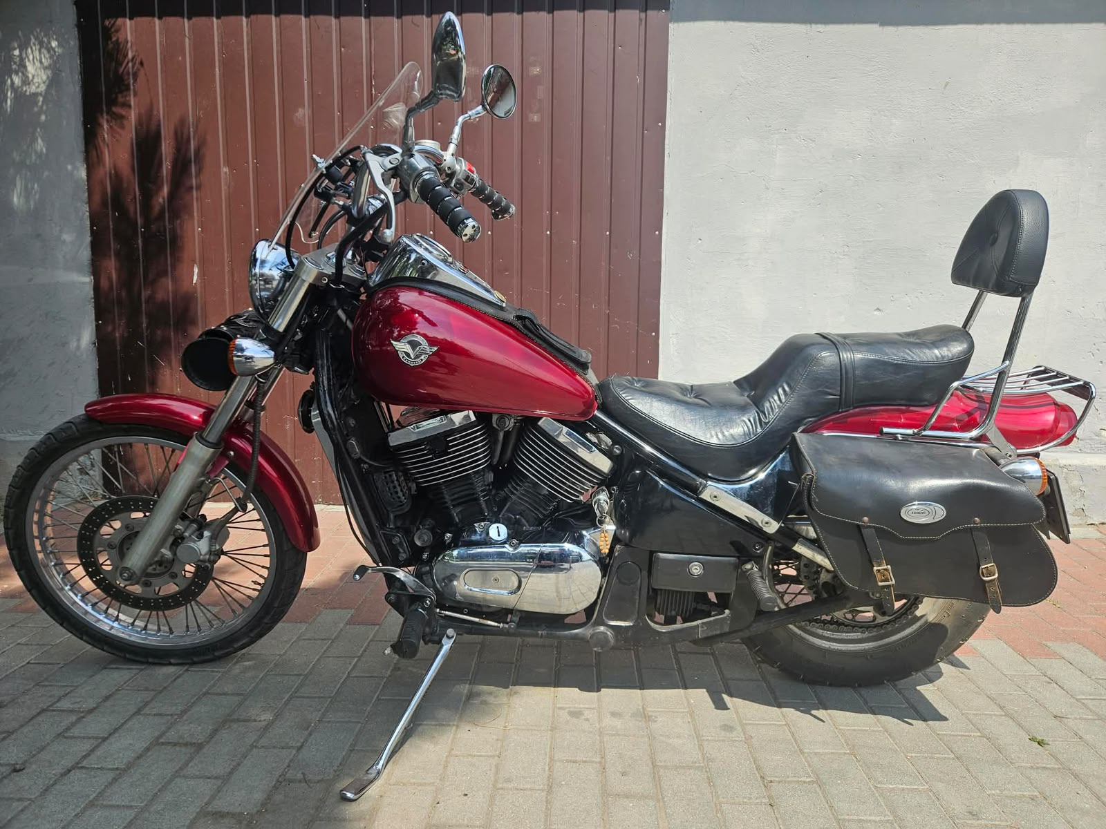 Kawasaki Vulcan po serwisie w warsztacie ALL-MOT