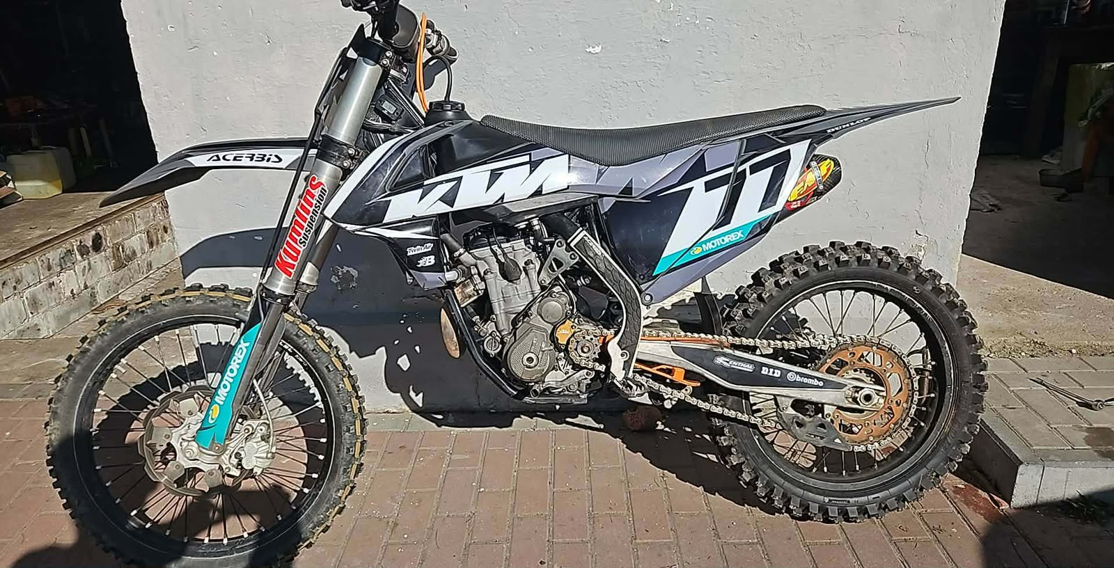 KTM SX-F po kompleksowym serwisie